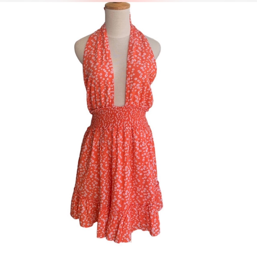 NWT Aerie Floral Halter Dress